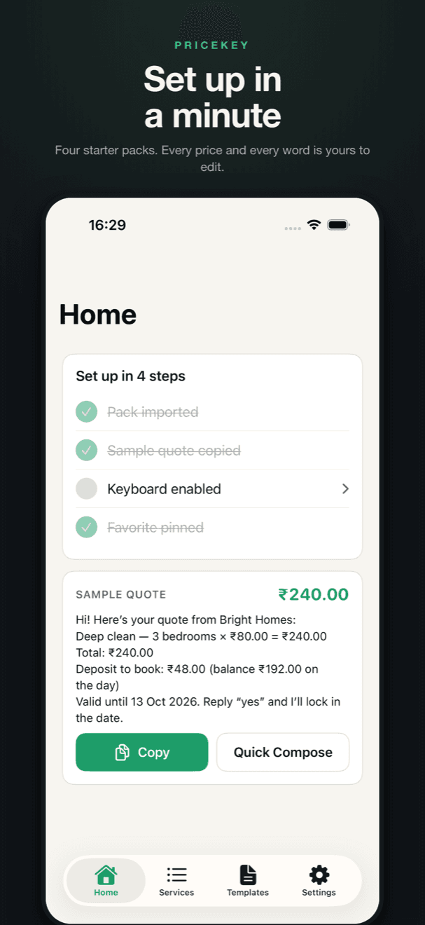 PriceKey screenshot 4