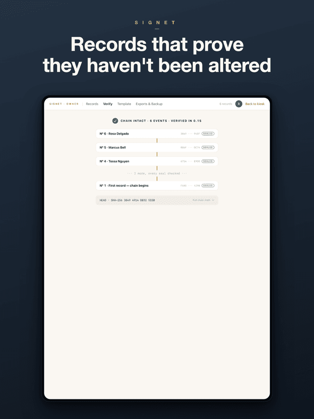 Signet screenshot 4